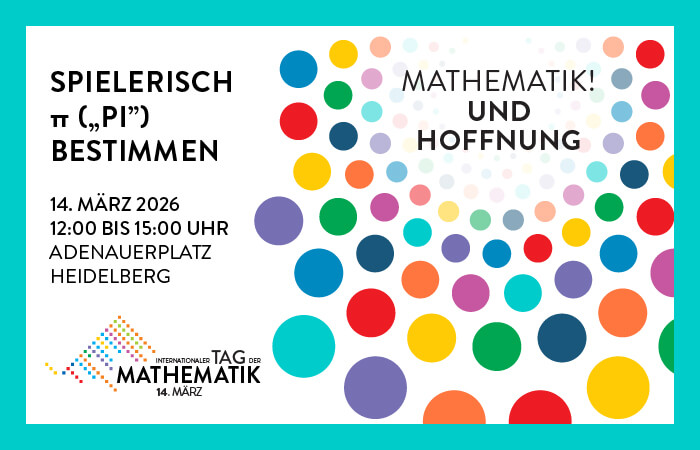 Banner internationaler Tag der Mathematik 2026